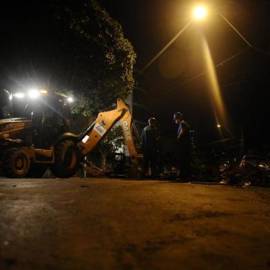  CAXIAS DO SUL, RS, BRASIL (19/01/2020)Rua Olavo Bilac com Visconde de taunai está bloqueada por obras. (Antonio Valiente/Agência RBS)