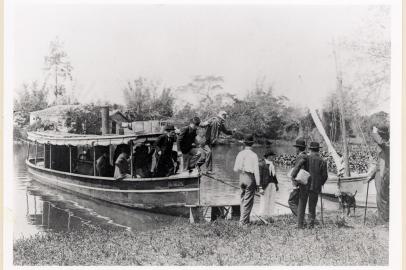  Desembarque na Ilha da Pintada, 1900<!-- NICAID(14393353) -->