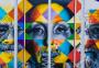 Um dos nomes brasileiros mais famosos da arte urbana, Eduardo Kobra pinta mural em Lajeado