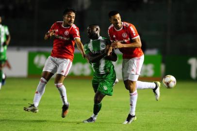  CAXIAS DO SUL, RS, BRASIL, 23/01/2020 Juventude x Internacional, jogo válido pela primeira rodada do Campeonato Gaúcho 2020 (Gauchão 2020), Taça Cel. Ewaldo Poeta. Realizado no estádio Alfredo Jaconi. (Porthus Junior/Agência RBS)