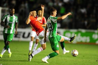  CAXIAS DO SUL, RS, BRASIL, 23/01/2020 Juventude x Internacional, jogo válido pela primeira rodada do Campeonato Gaúcho 2020 (Gauchão 2020), Taça Cel. Ewaldo Poeta. Realizado no estádio Alfredo Jaconi. (Porthus Junior/Agência RBS)