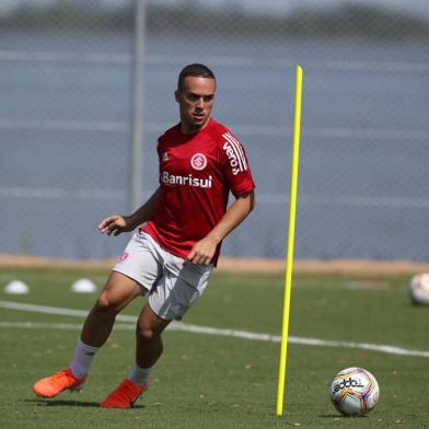  PORTO ALEGRE, RS, BRASIL,13/01/2020- Treino do inter. Na foto : Peglow , atacante . (FOTOGRAFO: FERNANDO GOMES / AGENCIA RBS)<!-- NICAID(14385310) -->