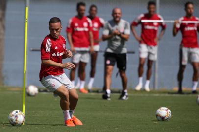  PORTO ALEGRE, RS, BRASIL,13/01/2020- Treino do inter. Na foto : Peglow , atacante . (FOTOGRAFO: FERNANDO GOMES / AGENCIA RBS)<!-- NICAID(14385307) -->