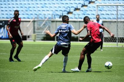  PORTO ALEGRE,RS,BRASIL.2020,01,25.Jogo treino na Arena,Grêmio e athletico Paranaense.(RONALDO BERNARD/AGENCIA RBS).<!-- NICAID(14398431) -->