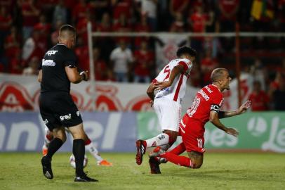  IJUÍ, RS, BRASIL - 29.01.2020 - São Luiz e Inter se enfrentam no Estádio 19 de Outubro, pela 3ª rodada do Campeonato Gaúcho. (Foto: Félix Zucco/Agencia RBS)