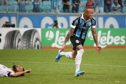  PORTO ALEGRE, RS, BRASIL - 30.01.2020 - Grêmio recebe o São José na Arena, pela 3ª rodada do Campeonato Gaúcho. (Foto: Jefferson Botega/Agencia RBS)<!-- NICAID(14404229) -->