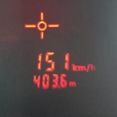 Motorista é flagrado a 151 km/h na Rota do Sol