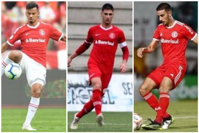 Rodrigo Lindoso, Johnny e Thiago Galhardo brigam por uma vaga no meio-campo do Inter