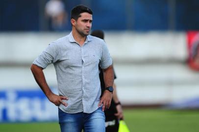  CAXIAS DO SUL, RS, BRASIL, 02/02/2020. SER Caxias x Brasil-Pel, jogo válido pela quarta rodada do Campeonato Gaúcho (Gauchão 2020), Taça Cel. Ewaldo Poeta. Relizado no estádio Centenário. (Porthus Junior/Agência RBS)