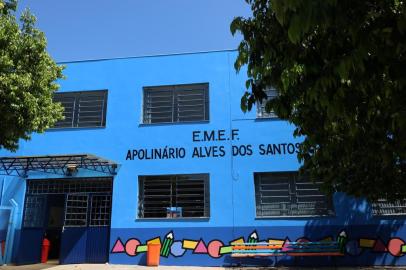 Legenda: Escola de Viamão reformada e ampliada com dinheiro do Fundeb<!-- NICAID(14407364) -->