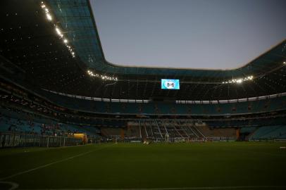  PORTO ALEGRE, RS, BRASIL - 03.02.2020 - Pré-jogo de Grêmio x Esportivo, que se enfrentam pela 4ª rodada do Campeonato Gaúcho 2020 na Arena do Grêmio. (Foto: Jefferson Botega/Agencia RBS)