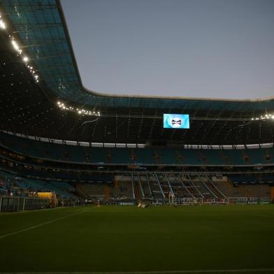  PORTO ALEGRE, RS, BRASIL - 03.02.2020 - Pré-jogo de Grêmio x Esportivo, que se enfrentam pela 4ª rodada do Campeonato Gaúcho 2020 na Arena do Grêmio. (Foto: Jefferson Botega/Agencia RBS)