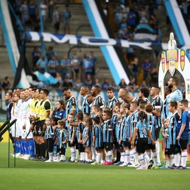  PORTO ALEGRE, RS, BRASIL - 03.02.2020 - Grêmio e Esportivo se enfrentam pela 4ª rodada do Campeonato Gaúcho 2020 na Arena do Grêmio. (Foto: Jefferson Botega/Agencia RBS)