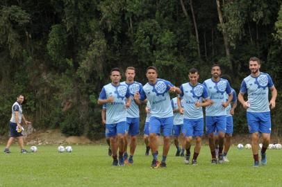  CAXIAS DO SUL, RS, BRASIL, 03/02/2020Caxias se prepara para enfrentar o Botafogo - RJ na primeira rodada da Copa do Brasil.(Lucas Amorelli/Agência RBS)