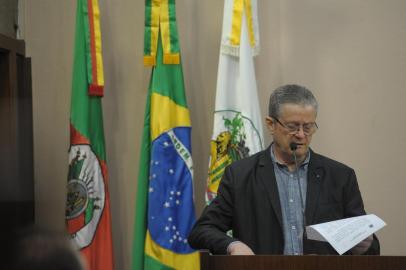  CAXIAS DO SUL, RS, BRASIL, 04/02/2020Primeira sessão da câmara de vereadores(Lucas Amorelli/Agência RBS)