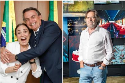 Bolsonaro diz que José de Abreu está massacrando Regina Duarte<!-- NICAID(14409251) -->