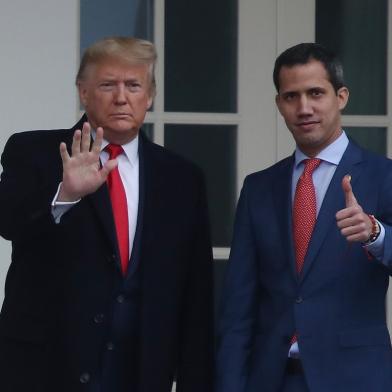 Trump e Guaidó