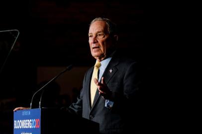 DETROIT, MI - FEBRUARY 04: Democratic presidential candidate Mike Bloomberg holds a campaign rally on February 4, 2020 in Detroit, Michigan. Bloomberg skipped the early primary states of Iowa, New Hampshire, and Nevada and is instead making his second visit to Michigan ahead of the March 10th primary.   Bill Pugliano/Getty Images/AFP<!-- NICAID(14409752) -->