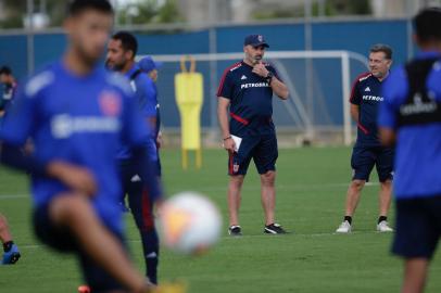  PORTO ALEGRE, RS, BRASIL - 10.02.2020 - Treino da Universidad de Chile, na Arena do Grêmio. Na imagem: Hernán Caputto. (Foto: André Ávila/Agencia RBS)Indexador: Andre Avila