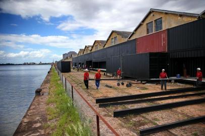  PORTO ALEGRE, RS, BRASIL - 10.02.2020 - Imagens ambientais do Cais Mauá, um ano depois das obras. (Foto: Lauro Alves/Agencia RBS)<!-- NICAID(14414136) -->