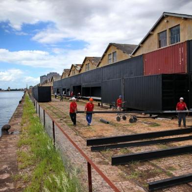  PORTO ALEGRE, RS, BRASIL - 10.02.2020 - Imagens ambientais do Cais Mauá, um ano depois das obras. (Foto: Lauro Alves/Agencia RBS)<!-- NICAID(14414136) -->