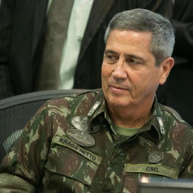  (Rio de Janeiro - RJ, 17/02/2018) General Braga Netto, Comandante Militar do Leste.\rFoto: Alan Santos/PRIndexador: Alan Santos<!-- NICAID(14416972) -->