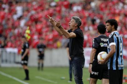  PORTO ALEGRE, RS, BRASIL,15/02/2020- Gre-Nal 423, válido pela semifinal do primeiro turno do Gauchão. (FOTOGRAFO: ANDRÉ ÁVILA / AGENCIA RBS)