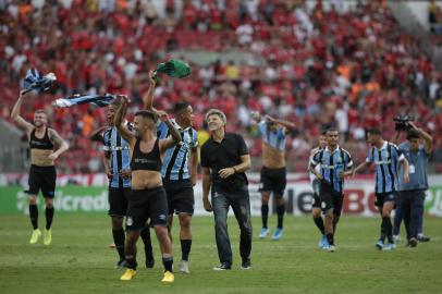  PORTO ALEGRE, RS, BRASIL,15/02/2020- Gre-Nal 423, válido pela semifinal do primeiro turno do Gauchão. (FOTOGRAFO: ANDRÉ ÁVILA / AGENCIA RBS)