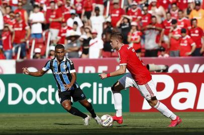  PORTO ALEGRE, RS, BRASIL,15/02/2020- Gre-Nal 423, válido pela semifinal do primeiro turno do Gauchão. (FOTOGRAFO: MATEUS BRUXEL / AGENCIA RBS)<!-- NICAID(14420566) -->