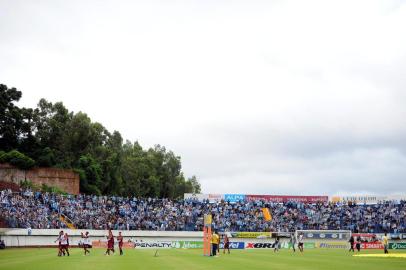  CAXIAS DO SUL, RS, BRASIL 03/02/2019SER Caxias x Grêmio. Jogo realizado no estádio Centenário em Caxias do Sul. Partida válida pelo Gauchão 2019. (Felipe Nyland/Agência RBS)