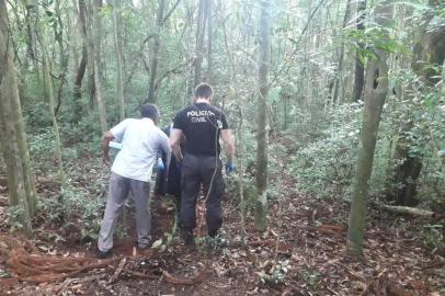  TAQUARA,  RS, BRASIL, 19/02/2020- Jovem de Canoas desaparecido é encontrado morto em Taquara. (Foto: POLÍCIA CIVIL / DIVULGAÇÃO)