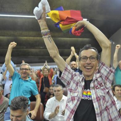  CAXIAS DO SUL, RS, BRASIL, 22/12/2019Sessão da câmara vota favorável ao impeachment de Daniel Guerra.(Lucas Amorelli/RBS)