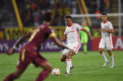  IBAGUÉ, COLÔMBIA - 19.02.2020 - Deportes Tolima e Inter se enfrentam pela 3ª fase da Pré-Libertadores 2020, no Estádio Manuel Murillo Toro em Ibagué, na Colômbia.