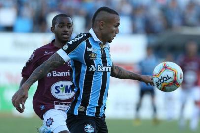  CAXIAS DO SUL, RS, BRASIL - 22.02.2020 - Caxias e Grêmio se enfrentam pela final da Taça Edwaldo Poeta (1º turno) do Campeonato Gaúcho 2020, no Estádio Centenário. (Foto: Lauro Alves/Agencia RBS)