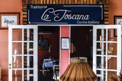 La Toscana, tratoria italiana em Puerto Iguazu, na Argentina, na fronteira com Foz do Iguaçu.<!-- NICAID(14420306) -->