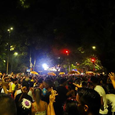  PORTO ALEGRE, RS, BRASIL, 24/02/2020:  Carnaval na praça Garibaldi<!-- NICAID(14430663) -->