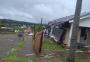 Temporal destelha cerca de 50 casas em Camargo, no norte do RS