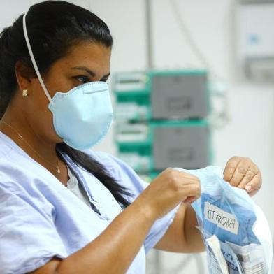  PORTO ALEGRE, RS, BRASIL, 26/02/2020: Hospital Conceição é referência para o tratamento de possíveis casos de coronavírus no RS