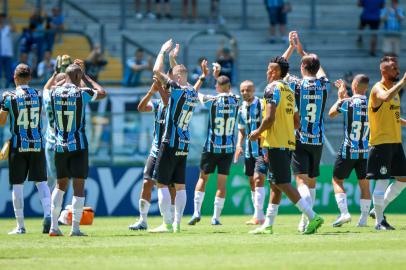 Grupo de jogadores do Grêmio