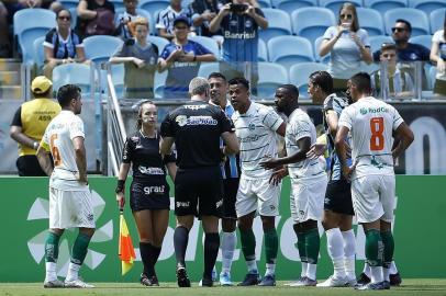 Grêmio enfrenta o Juventude, na Arena, pela primeira rodada do segundo turno do Gauchão.<!-- NICAID(14435676) -->