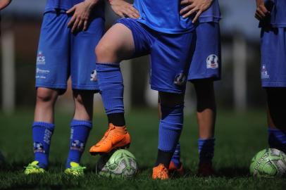  CAXIAS DO SUL,RS, BRASIL, 09/10/2019 - A Apafut/UCS treina para encarar o Brasil-Pel na semifinal do Gauchão sub-17.  (Marcelo Csagrande/Agência RBS)<!-- NICAID(14283192) -->