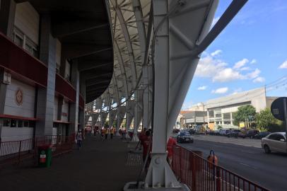 Estádio Beira-Rio movimentação antes de Inter x Universidad Católica