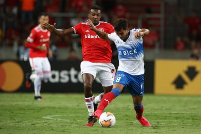  PORTO ALEGRE, RS, BRASIL - 03.03.2020 - Inter e Universidad Católica-CHI jogam no Estádio Beira-Rio, pelo primeiro jogo da fase de grupos da Copa Libertadores da América 2020. (Foto: Jefferson Botega/Agencia RBS)<!-- NICAID(14438904) -->