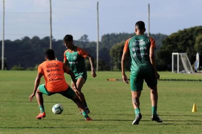  CAXIAS DO SUL, RS, BRASIL, 03/03/2020 - Juventude treina no Centro de treinamento do clube. (Marcelo Casagrande/Agência RBS)<!-- NICAID(14438721) -->