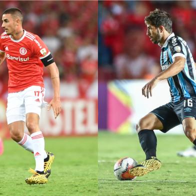 Thiago Galhardo, Lucas Silva, Grêmio, Inter