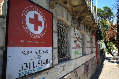  PORTO ALEGRE, RS, BRASIL, 13/02/2020- Sede da Cruz Vermelha irá a leilão. (FOTOGRAFO: TADEU VILANI / AGENCIA RBS)<!-- NICAID(14417871) -->