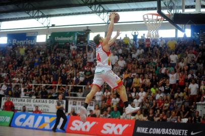  CAXIAS DO SUL, RS, BRASIL 15/11/2017Banrisul Caxias do Sul Basquete x Sendi Bauru. Jogo válido pelo NBB10 disputado no Ginásio do Vascão em Caxias do Sul. (Felipe Nyland/Agência RBS)<!-- NICAID(13269551) -->