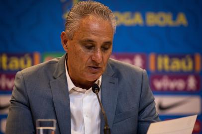 Técnico Tite convoca Seleção Brasileira para as Eliminatórias