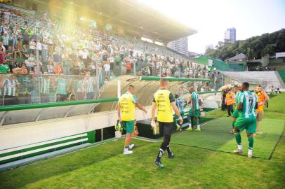  CAXIAS DO Sul, RS, BRASIL, 07/03/2020. Juventude x São José-PoA, jogo válido pela segunda rodada da Taça Francisco Novelletto Neto, segundo turno do Campeonato Gaúcho (Gauchão 2020), realizado no estádio Alfredo Jaconi. (Porthus Junior/Agência RBS)<!-- NICAID(14443970) -->