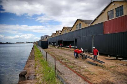  PORTO ALEGRE, RS, BRASIL - 10.02.2020 - Imagens ambientais do Cais Mauá, um ano depois das obras. (Foto: Lauro Alves/Agencia RBS)